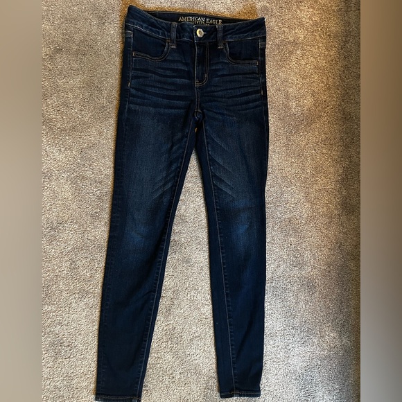 American Eagle Outfitters Ne(x)t Level Stretch Jeans. Size 4 regular - Picture 2 of 5